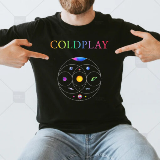 coldplay Music Of The Spheres Tour 2023 T-shirts