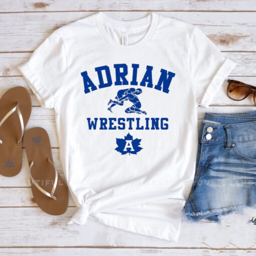 wrestling Sport Logo Images Adrian Wrestling 2023 Shirt