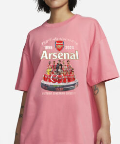 138th Anniversary 1886 – 2024 Arsenal Victoria Concordia Crescit T-Shirt