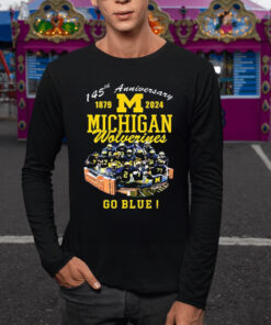 145th Anniversary 1879 2024 Michigan Wolverines Go Blue TShirt