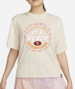 2023 NFC West Champions Its A Lock 49ers Signature T-Shirt