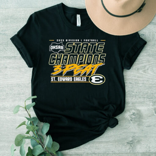 2023 Ohsaa Football Division I 3-Time State Champions St. Edward Eagles Shirt