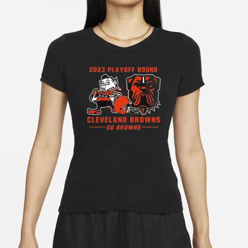 2023 Playoff Bound Browns Go Browns T-Shirt