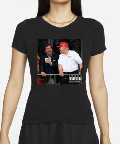 ALX Tucker Carlson And Donald Trump Parental Advisory T-Shirts