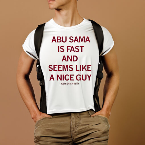 Abu Sama is fast and seems like a nice guy Iowa State Cyclones T-Shirts