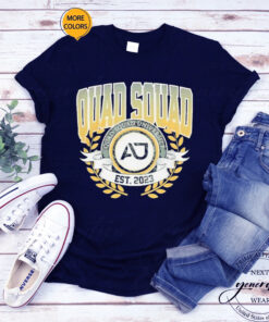 Ajdillon28 Quad Squad University TShirt