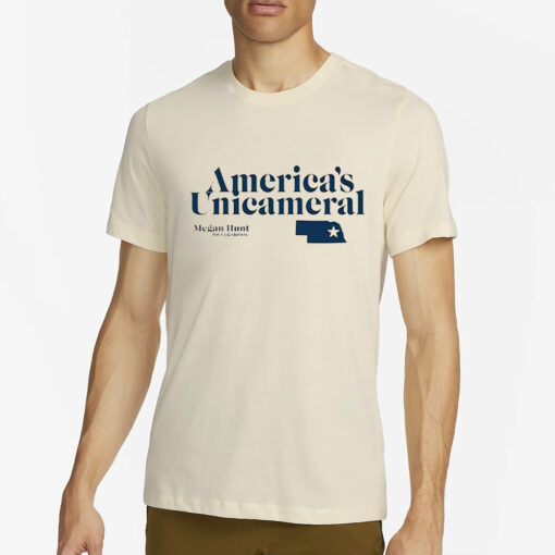 America’s Unicameral Megan Hunt For Legislature T-Shirt2