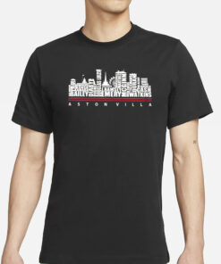 Astonvilla 23 24 Classic Skyline T-Shirt