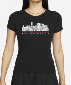 Astonvilla 23 24 Classic Skyline T-Shirts