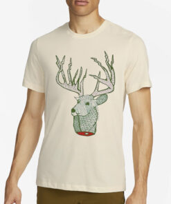 Bear Vs Shark Deer Head T-Shirt