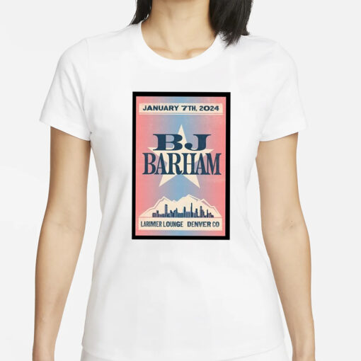 Bj Barham Jan 7 2024 Poster T-Shirt