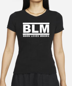 Bo Loudon BLM Biden Loves Minors T-Shirts