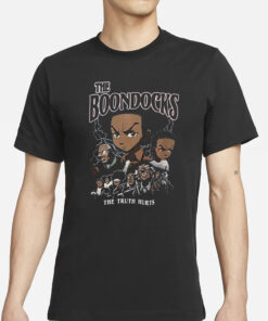 Boondocks Poster Shirt The Truth Hurts Cartoon Network Anime T-Shirts