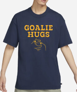 Boston Goalie Hugs Crewneck-Unisex T-Shirt1