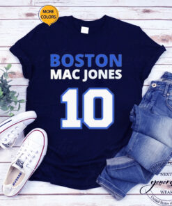 Boston No 10 Mac Jones T-Shirt