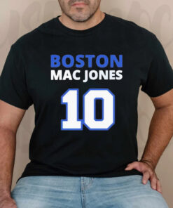 Boston No 10 Mac Jones TShirt