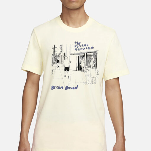 Brain Dead X The Postal Service T-Shirt4