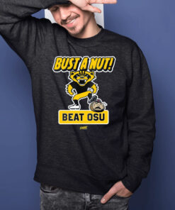 Bust A Nut Anti Ohio State T-Shirt