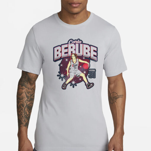 Carla Berube 31 Huskies NCAA Women’s Basketball T-Shirts