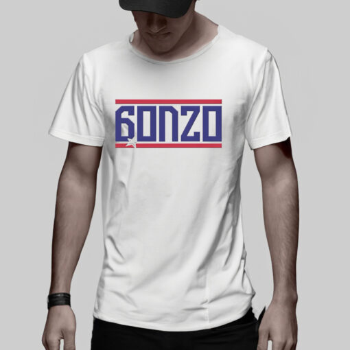 Christian Gonzalez New England Patriots 6onzo Logo T-Shirt