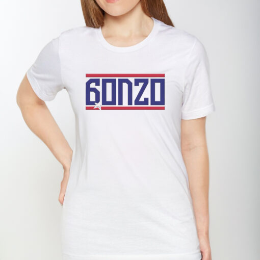 Christian Gonzalez New England Patriots 6onzo Logo TShirt