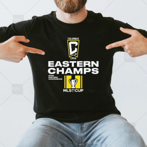 Columbus Crew 2023 MLS Eastern Conference Champions T-Shirts