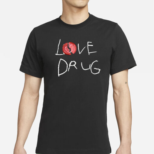 Dark Grey Love Drug T-Shirt