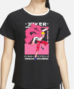 Donquixote Doflamingo Joker One Piece character anime T-Shirt2