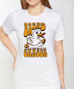 Duck Bread Chaser Cartoon T-Shirt