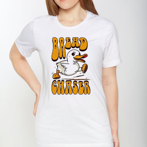 Duck Bread Chaser Cartoon T-Shirt