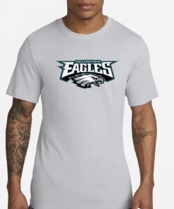 Eagles Football 3D White T-Shirts