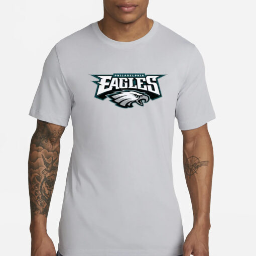 Eagles Football 3D White T-Shirts