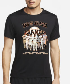 End Of An Era Giants Signature Shirt2