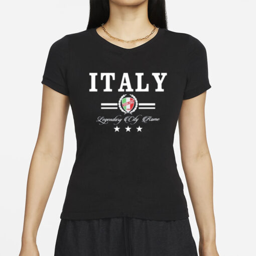 Eva Savagiou Italy Legendary City Rome-Unisex T-Shirt