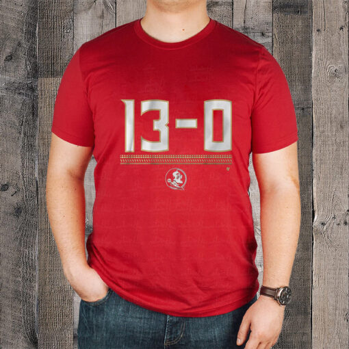 FSU Football 13-0 T-Shirtt