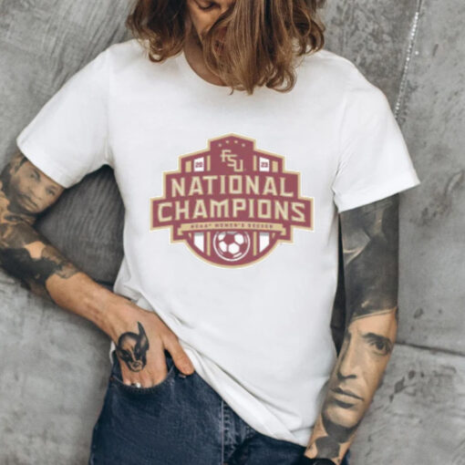 FSU Soccer 2023 Championship Logo T-Shirts