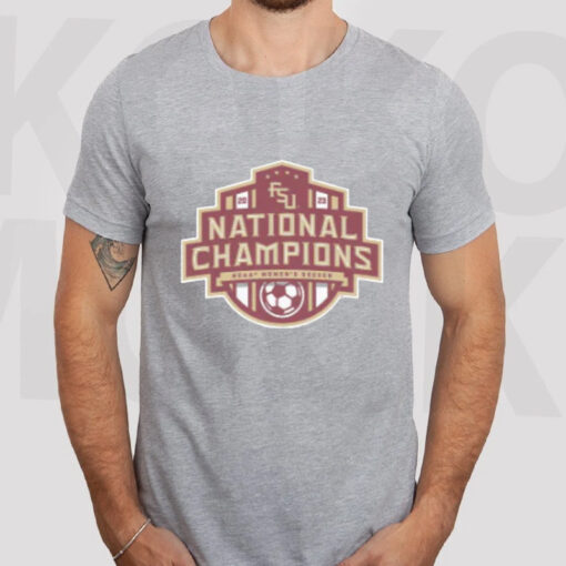 FSU Soccer 2023 Championship Logo T-Shirtt