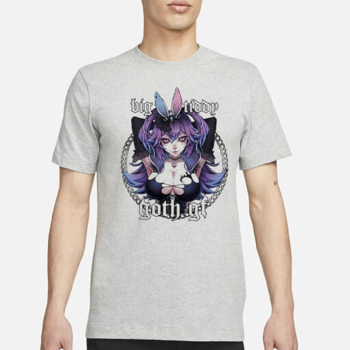 Fluffers Cottontailva Big Tiddy Goth Gf T-Shirt1