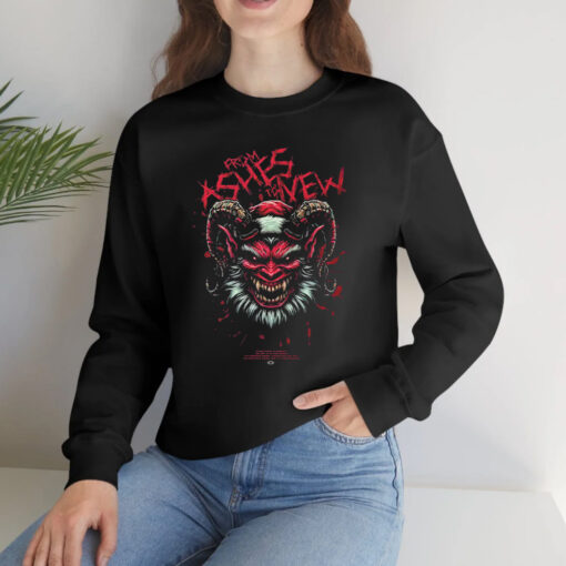 From Ashes to New Krampus Christmas T-Shirtt