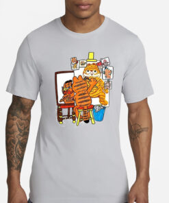 Garfield From Memory Portrait Of The Artist T-Shirts