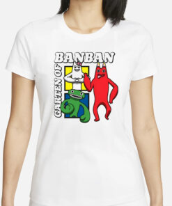 Garten Of Banban Character Squares T-Shirt