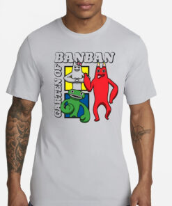 Garten Of Banban Character Squares T-Shirts