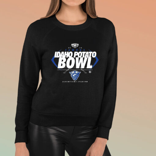 Georgia State Athletics Famous Idaho Potato Bowl Albertsons Stadium 2023 T-Shirt