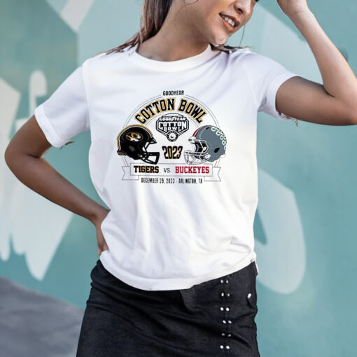 Mizzou Tigers vs Ohio State Buckeyes Goodyear Cotton Bowl Dec 29 2023 T-Shirts