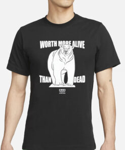 Polar Bear Worth More Alive Than Dead Ban Trophy Hunting T-Shirts