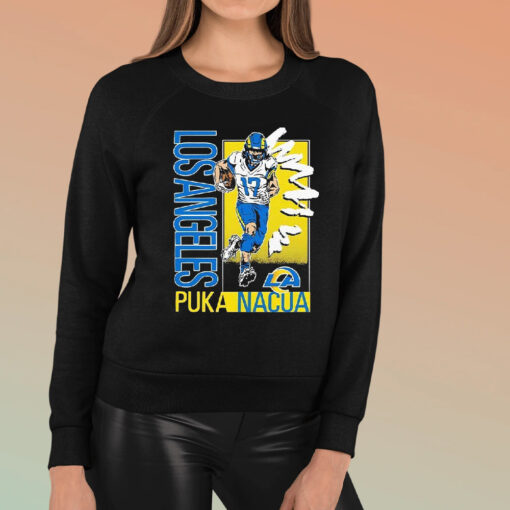 Puka Nacua Los Angeles Rams Caricature Player T-Shirt