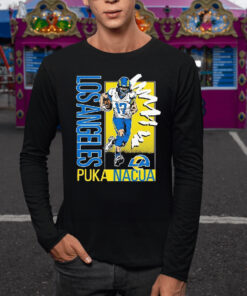 Puka Nacua Los Angeles Rams Caricature Player TShirt