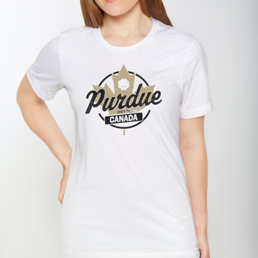 Purdue Basketball Goes To Canada T-Shirt