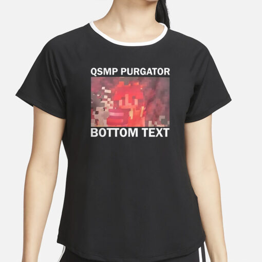 QSMP Purgatory Bottom Text T-Shirt2