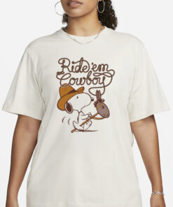 Ride Em Cowboy Snoopy T-Shirt1